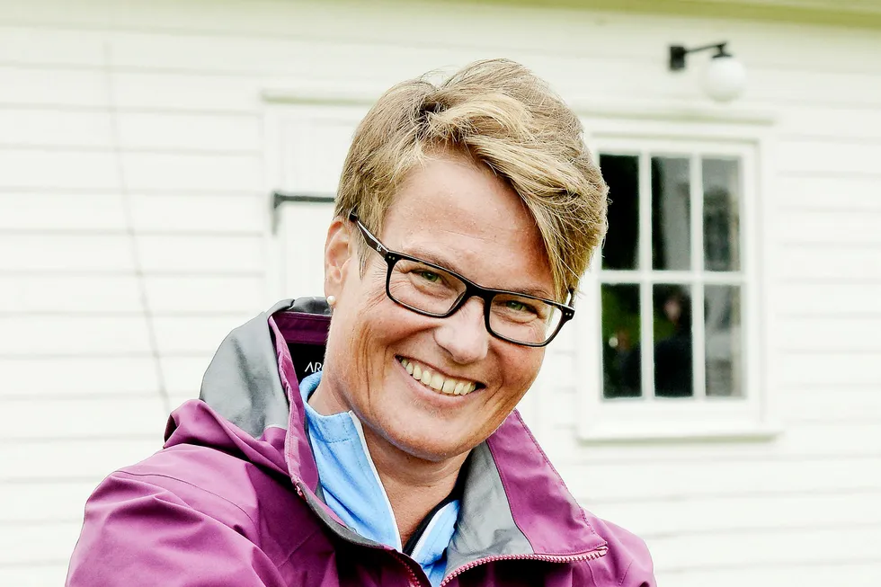 Tine Sundtoft, fylkesrådmann i Vest-Agder. Foto: Jacob Buchard