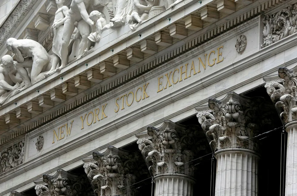 Market: the New York Stock Exchange