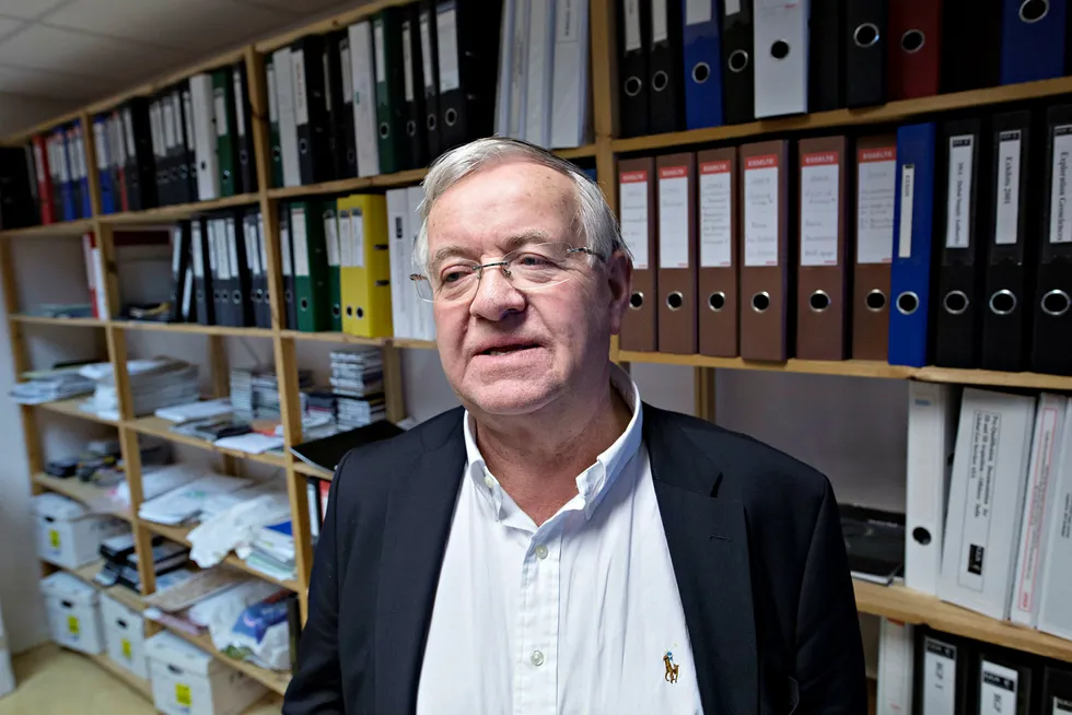 Styreleder og medeier Bjørn Ursin-Holm i Global Geo Services.
