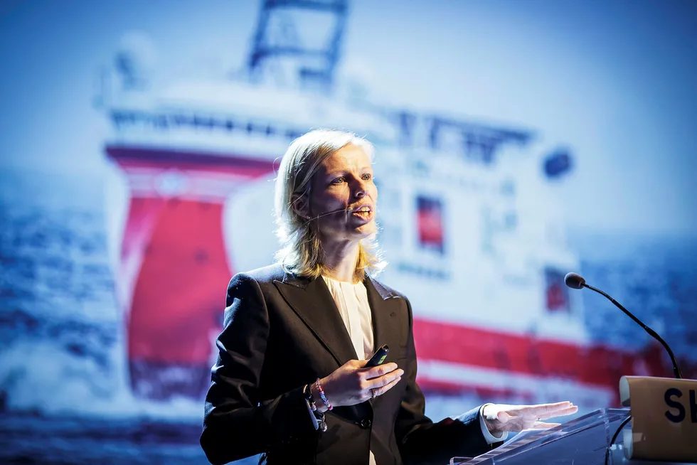 – Det kommer ikke til å bli bygget skip på mange, mange år, advarer Gunvor Ulstein som er konsernsjef i Ulstein Group.