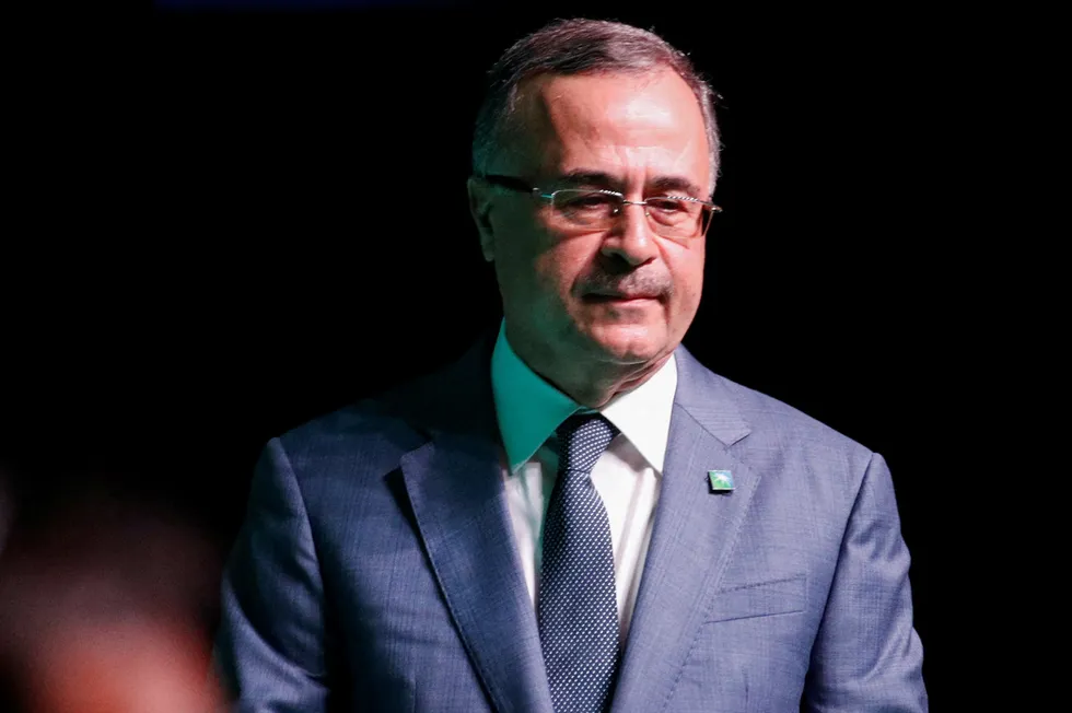 Chief executive of Saudi Aramco Amin Nasser.