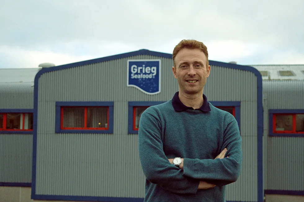 Grant Cumming led Grieg's Shetland operations before they were sold off.