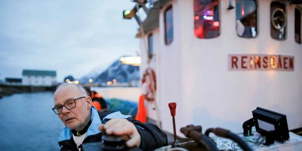 Styreleder Jan Fredriksen i Nordland Fylkes Fiskarlag reagerer med irritasjon på juksepåstander fra Fiskeridirektoratet.Foto: Marius Fiskum