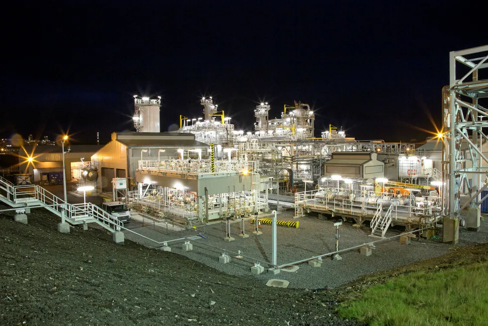 Destination: the Shetland Gas Plant