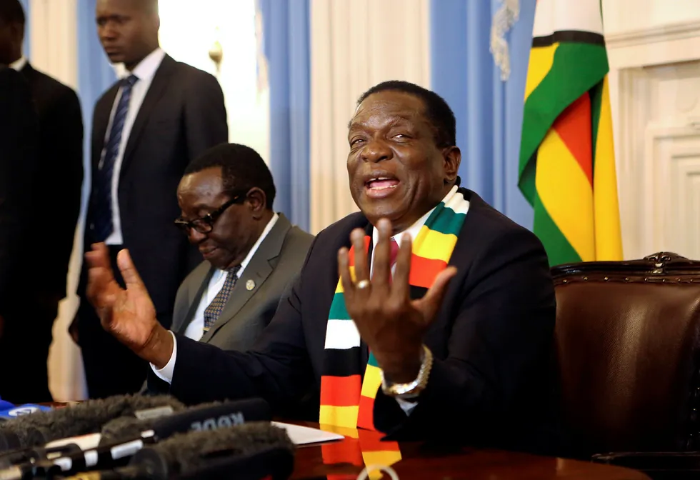 Zimbabwes nyvalgte president Emmerson Mnangagwa har en stor jobb å gjøre med å tiltrekke seg utenlandske investorer.