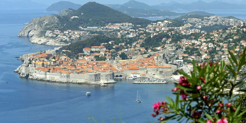 Croatian town of Dubrovnik where Wpd's regional office is located