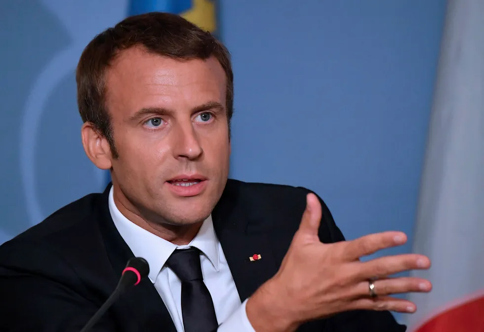 Frankrikes president Emmanuel Macron vil legge frem reformer som er ventet å møte mye motstand. Foto: CHRISTIAN LIEWIG
