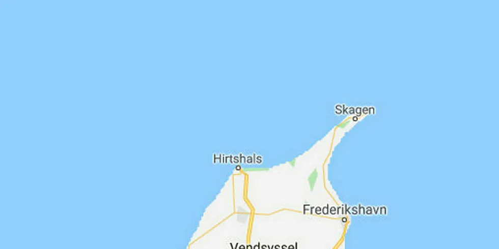 Forliset skjedde fem sjømil vest av Hirtshals.