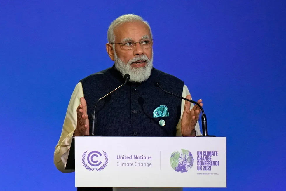 Net zero goal: India's Prime Minister Narendra Modi detailed 'five elixirs' for his nation's energy transition towards net zero emissions