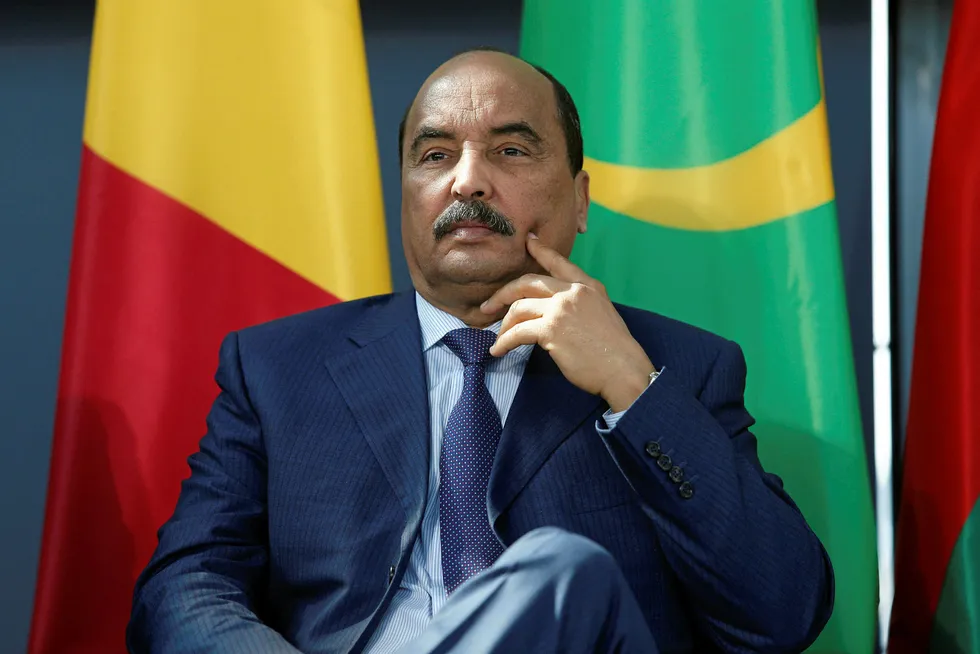 Drive: Mauritanian President Mohamed Ould Abdel Aziz