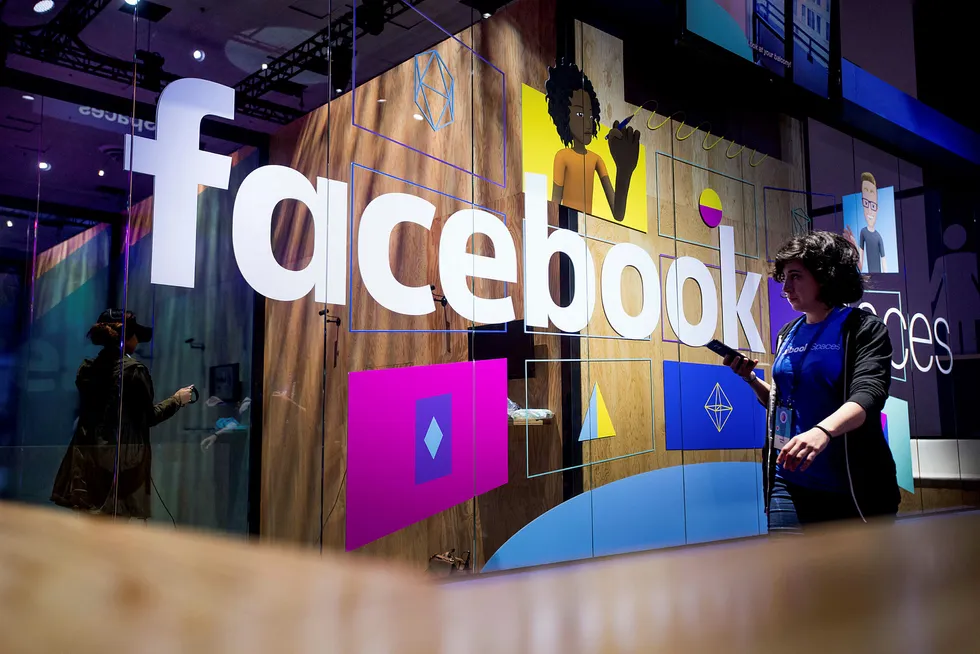 Facebook leverte tredjekvartalstall etter børsslutt i USA onsdag. Foto: Noah Berger/Ap Photo