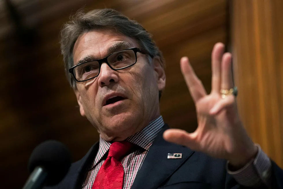 Nafta talks: US Energy Secretary Rick Perry expresses confidence
