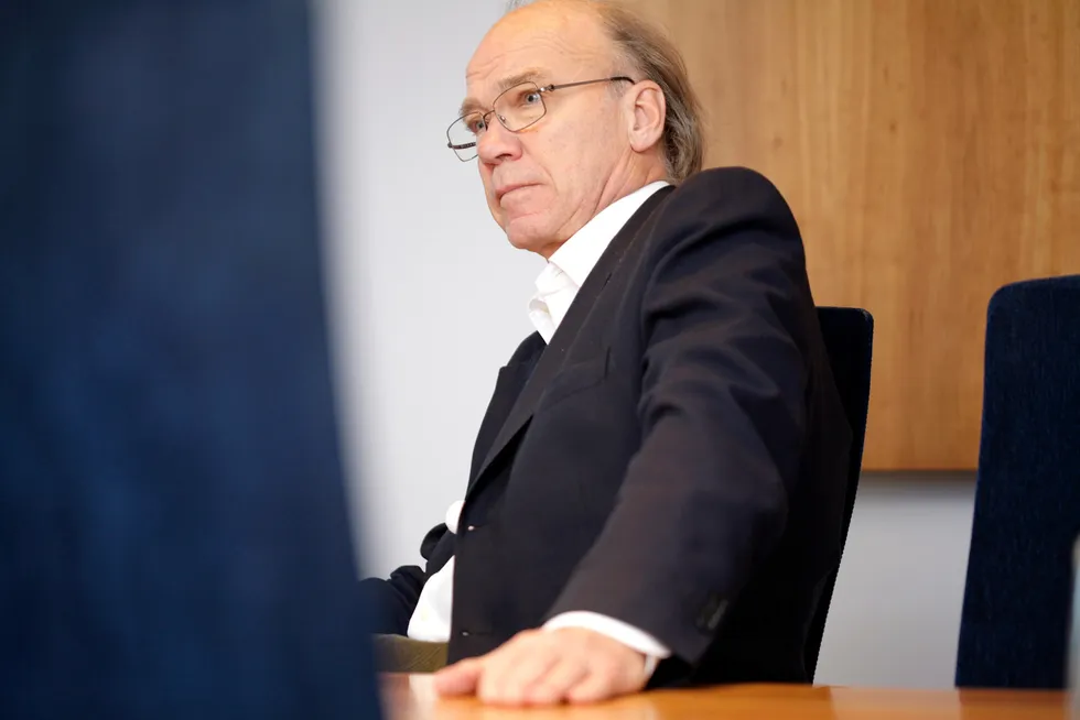 Mangeårig Bahr-advokat og tidligere partner Anders Eckhoff, avbildet i 2005, tapte i fjor over syv millioner kroner på valutaspekulasjon i sveitsiske franc.