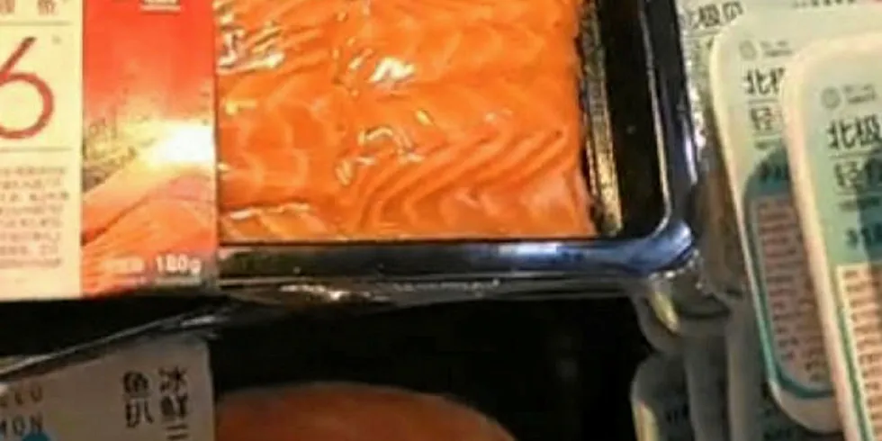 Chilean producers are aiming to put salmon back on Chinese supermarket as soon as possible.