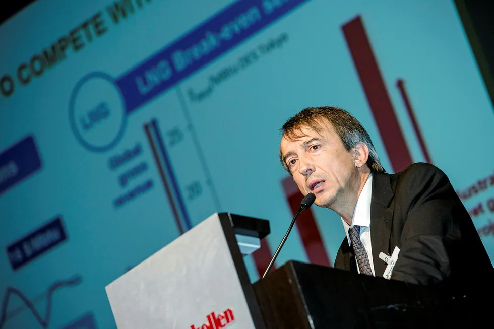 Cost control: Total’s gas, renewables and power president Philippe Sauquet