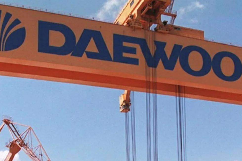 Daewoo delivers Transocean rig