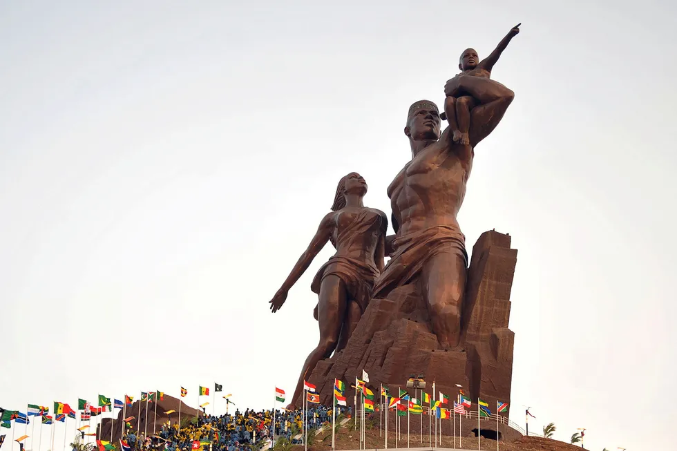 Pointing the way: the African Renaissance Monument in Dakar, Senegal