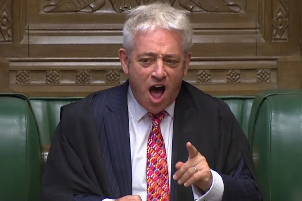 Han var speaker i det britiske House of Commons i ti år. Hva heter han?