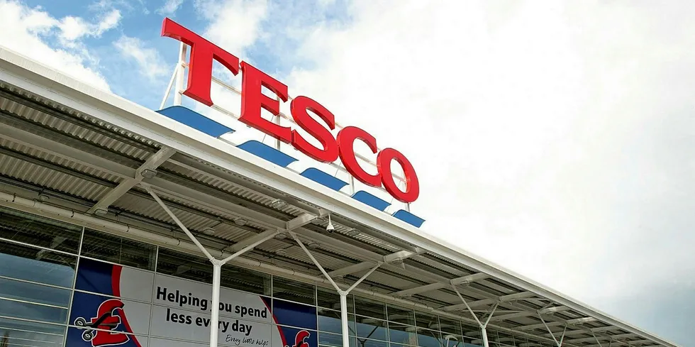 UK retail giant Tesco.