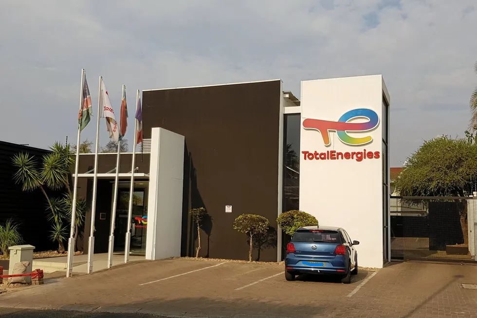 Extra rig: TotalEnergies' office in Windhoek, Namibia