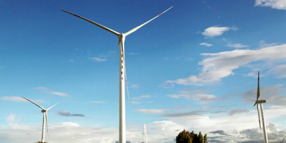 Wind farm in Ethiopia