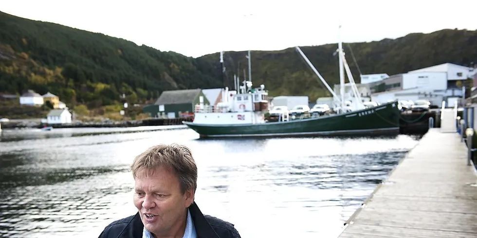 Stig Remøy eier Olympic Holding som eier Rimfrost AS som igjen eier krillselskapet Emerald Fisheries. Foto:Per Ståle Bugjerde