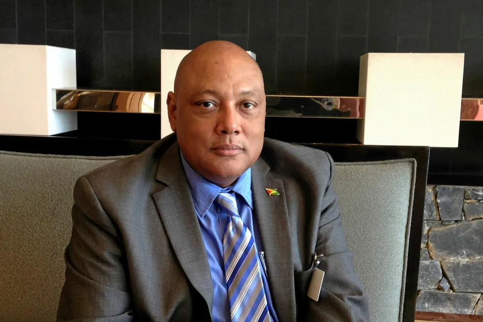 Announcement: Guyana's Natural Resources Minister Raphael Trotman