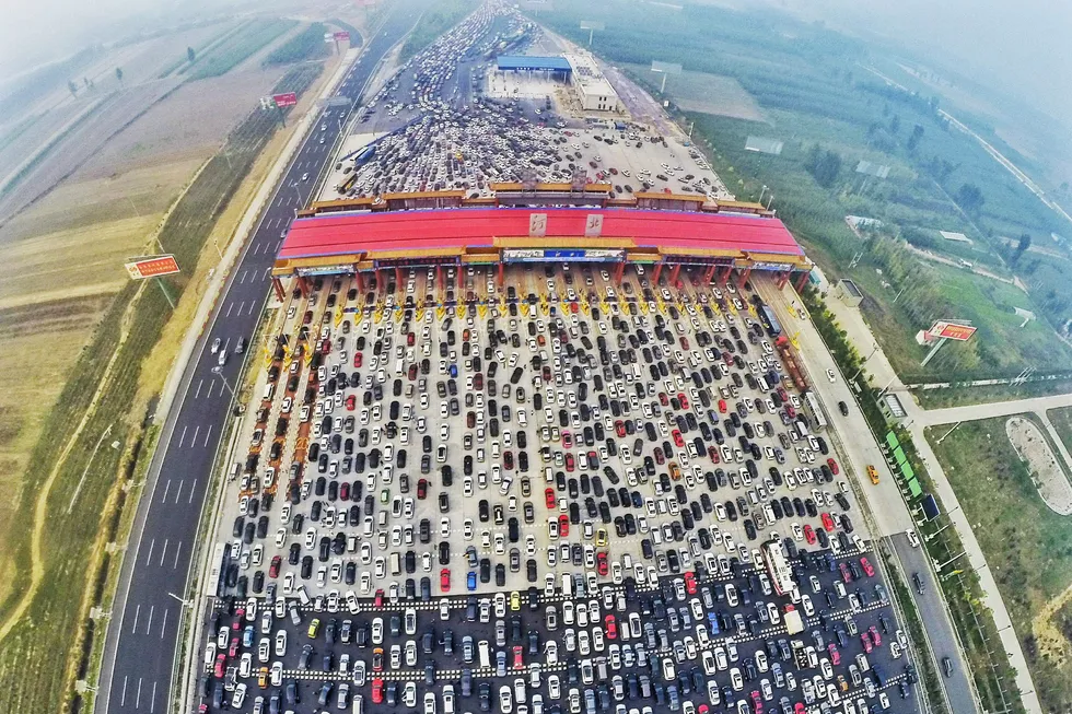 Bilsalget i Kina rett til værs