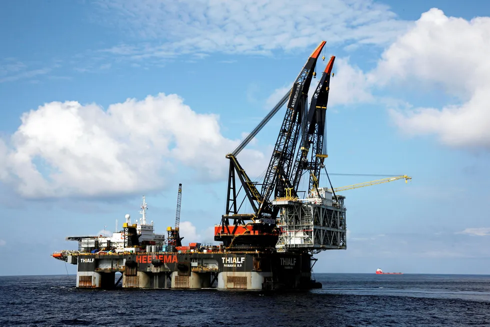 Heavy duty: Heerema Marine Contractors’ semi-submersible crane vessel Thialf