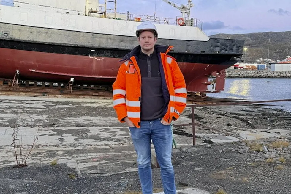 Tomas Flåten er daglig leder i Hammerfest Industriservice.