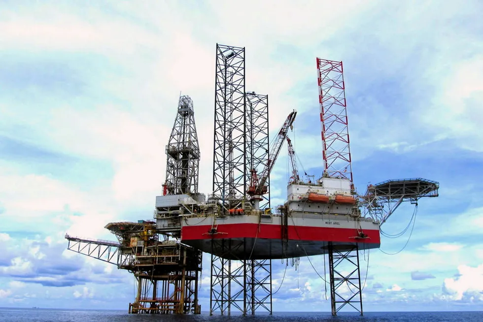 Jack-up sale: West Ariel, one of the offshore rigs sold to Saudi Arabia's ADES