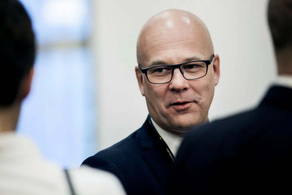 Kringkastingssjef i NRK, Thor Gjermund Eriksen fikk drahjelp fra Stortinget da neste års kringastingslisens ble behandlet torsdag. Foto: Adrian Nielsen