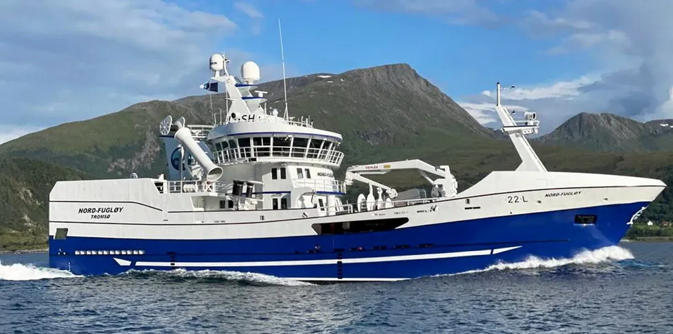 Nord-Fugløy ble levert fra Larsnes Mek Verksted AS til Camaro Fiskeriselskap 19. oktober.