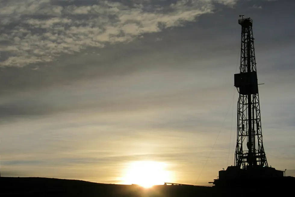 Wyoming gas well