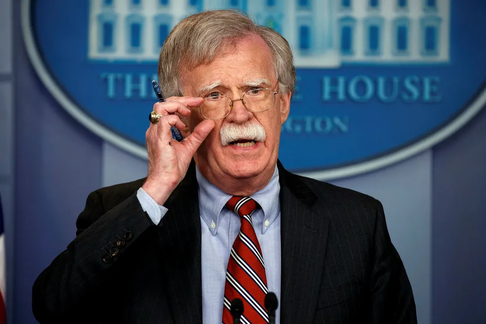 USAs nasjonale sikkerhetsrådgiver John Bolton frykter at både Kina, Iran, Nord-Korea og Russland vil prøve å påvirke kongressvalget til høsten.
