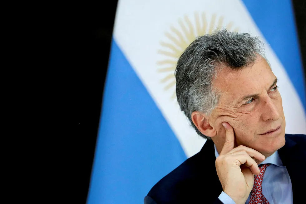 Cash crisis: Argentina's President Mauricio Macri