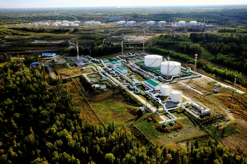 Development: Salym Petroleum oil processing and storage facilities in Khanty-Mansiysk