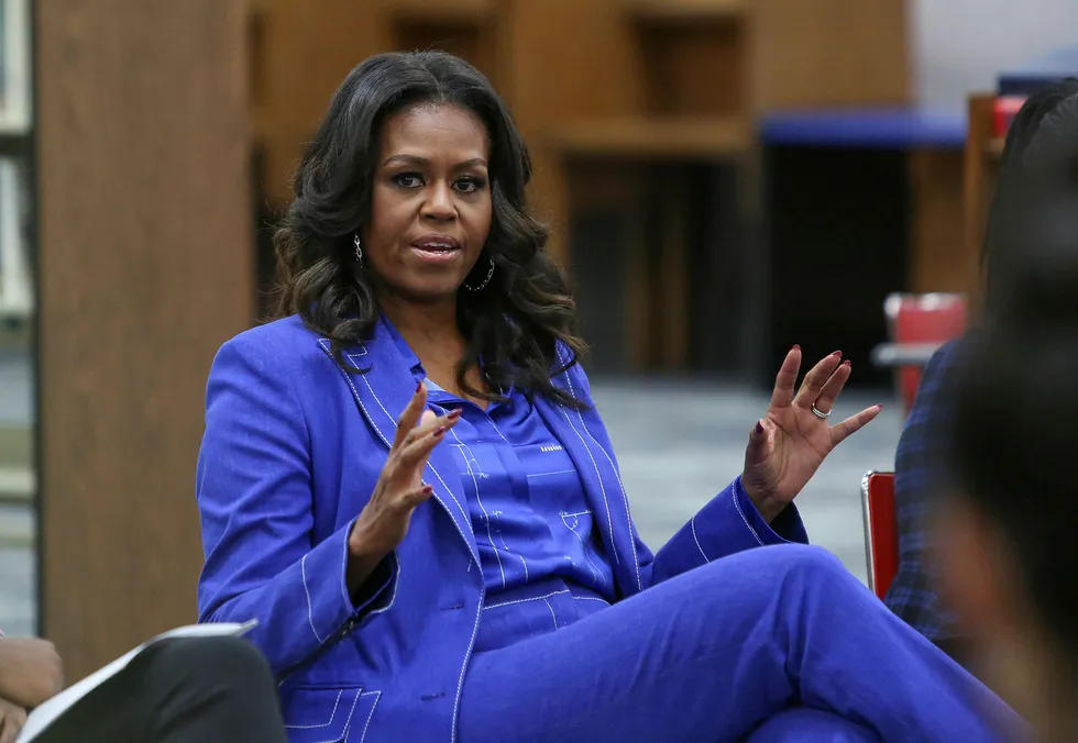Michelle Obama er aktuell med en ny selvbiografi.
