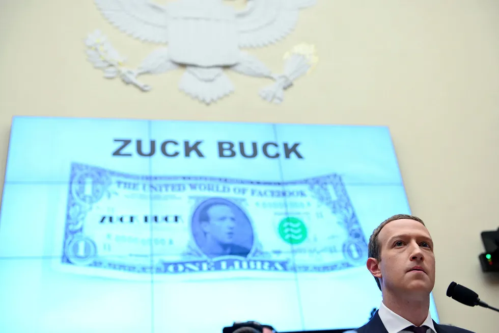 EU sier nei til Facebook og toppsjef Mark Zuckerbergs pengeplaner.