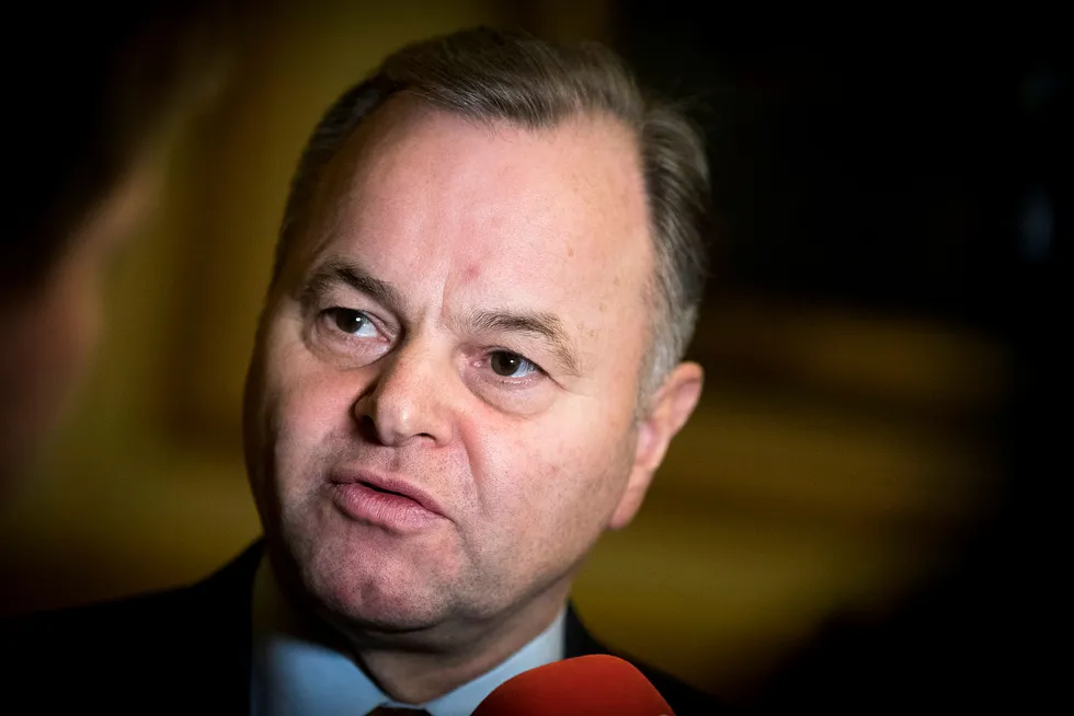 Stortingspresident Olemic Thommessen. Foto: Gunnar Blöndal