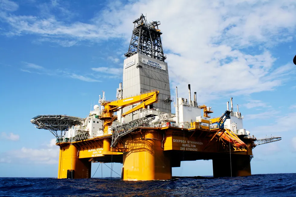 Five years: Odfjell Drilling has secured a deal or the semi-submersible Deepsea Stavanger
