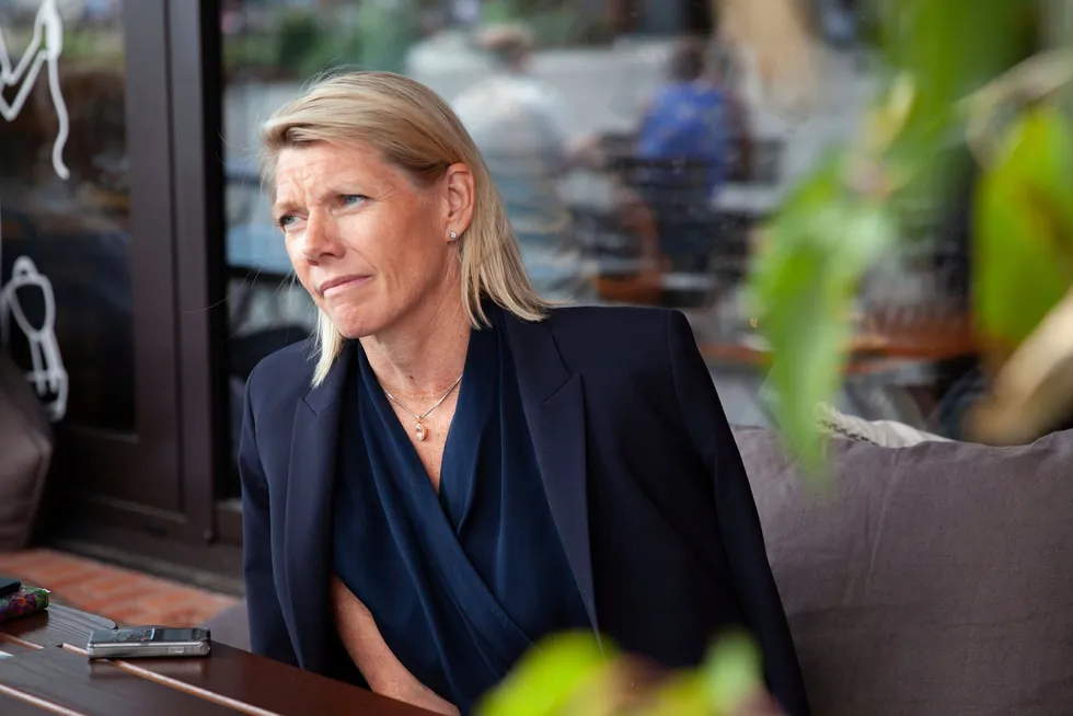 DNB-sjef Kjerstin Braathen er skuffet over Konkurransetilsynets avgjørelse.