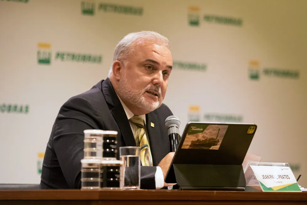 Respecting contracts: Petrobras chief executive Jean Paul Prates.