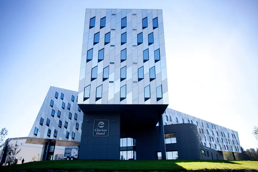 I Stavanger, her representert ved Clarion Hotel Energy, økte hotellprisen med over 30 prosent i fjor.
