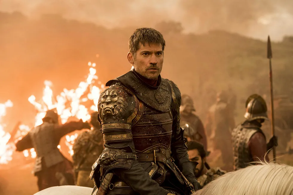 HBO er hacket og nytt Game of Thrones-materiale er lagt ut på nettet. Bildet viser Nikolaj Coster-Waldau som Jaime Lannister. Foto: Macall B. Polay/HBO via AP