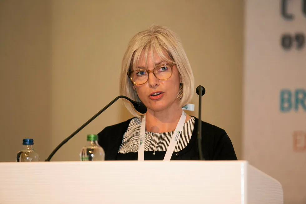 Commitment: BP's head of UK Louise Kingham