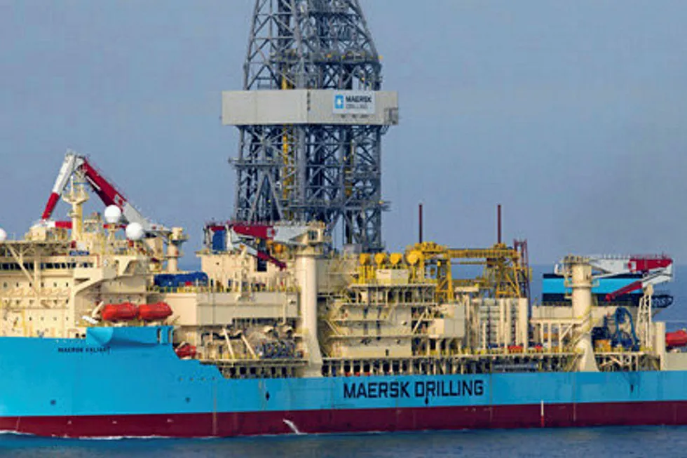 Discoveries: the drillship Maersk Valiant