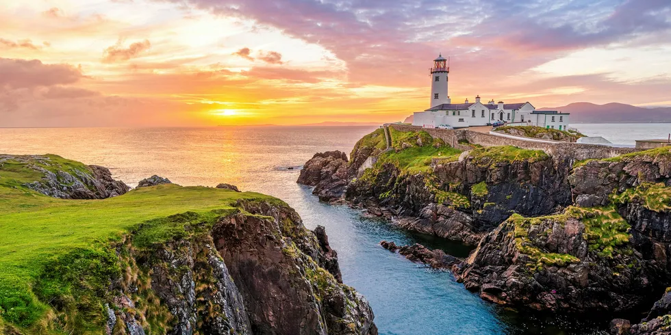 Fanad Head lighthouse, County Donegal, Ulster region, Republic of Ireland