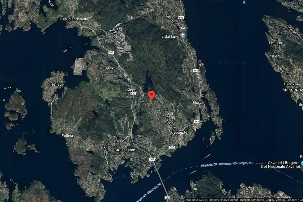 Området rundt Høgatun 17, Askøy, Vestland