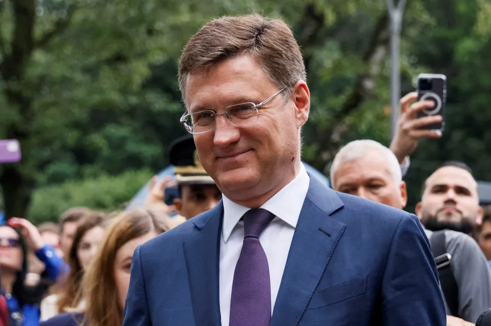 Achievements: Russian Deputy Prime Minister Alexander Novak.